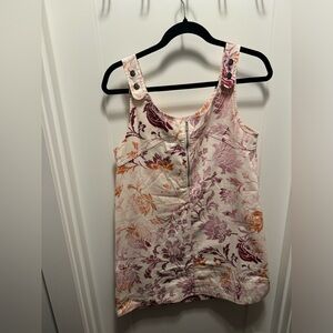 Pilcro sleeveless mini denim shift dress!